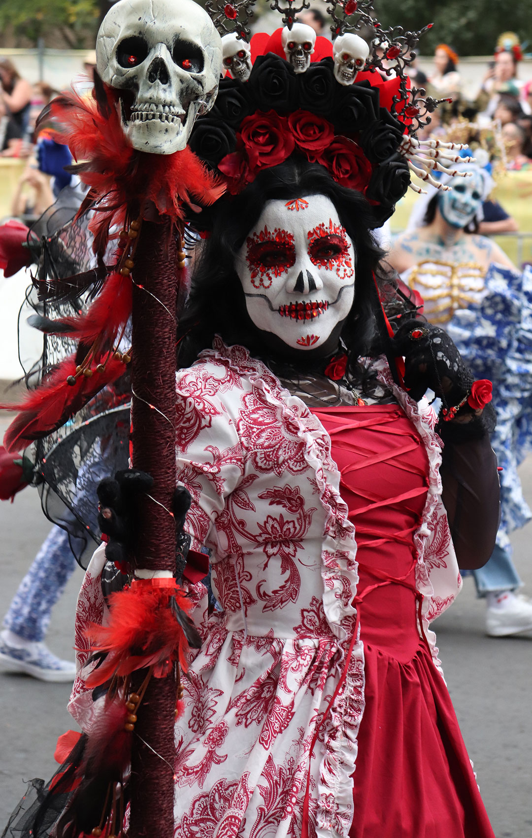 Catrina reina roja